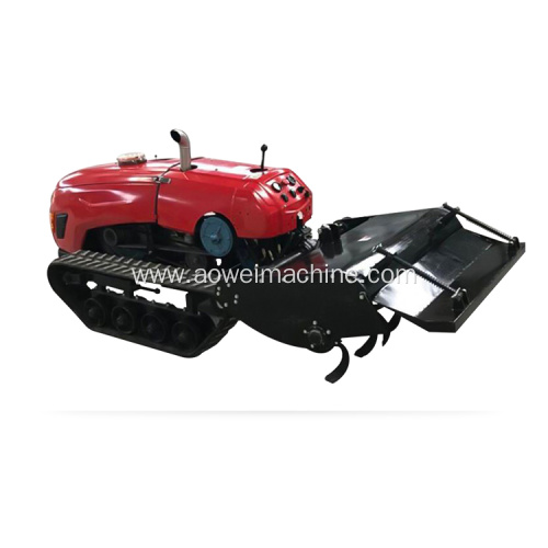 Remote Control Crawler Tiller Rotary Cultivator Self-Propelled Made in China